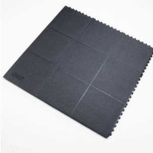 Floor Protection Interlocking Modular Mat With Solid Top 